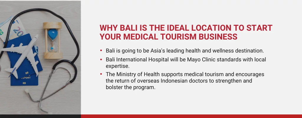 How to start a medical tourism business in Bali