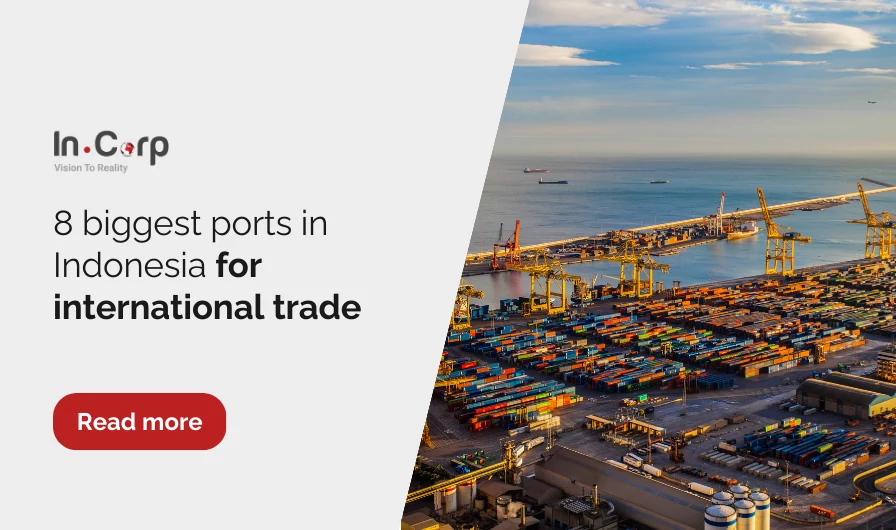 8 biggest ports in Indonesia for international trade